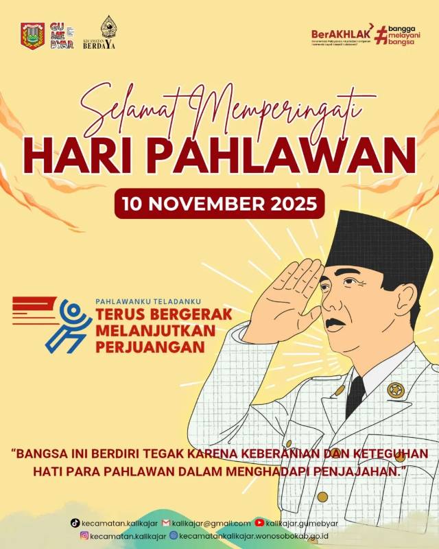 Terus Bergerak, Melanjutkan Perjuangan — Refleksi Semangat Hari Pahlawan 2025